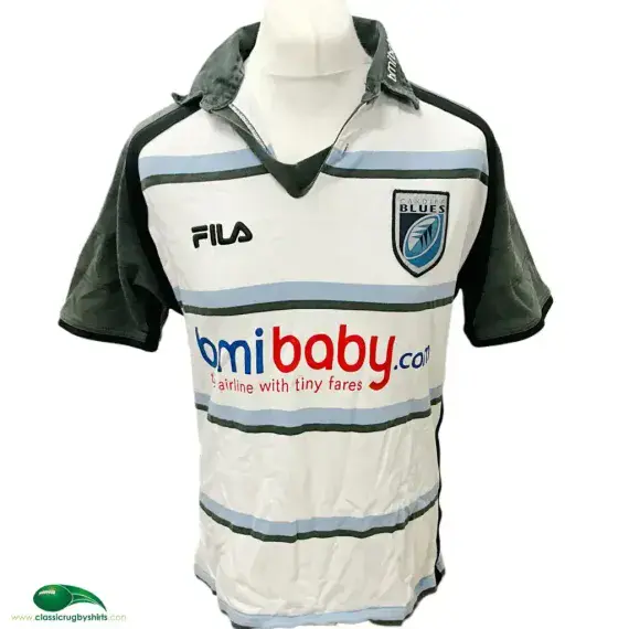 2003 Cardiff Blues Classic Rugby Shirts Vintage Old Jerseys