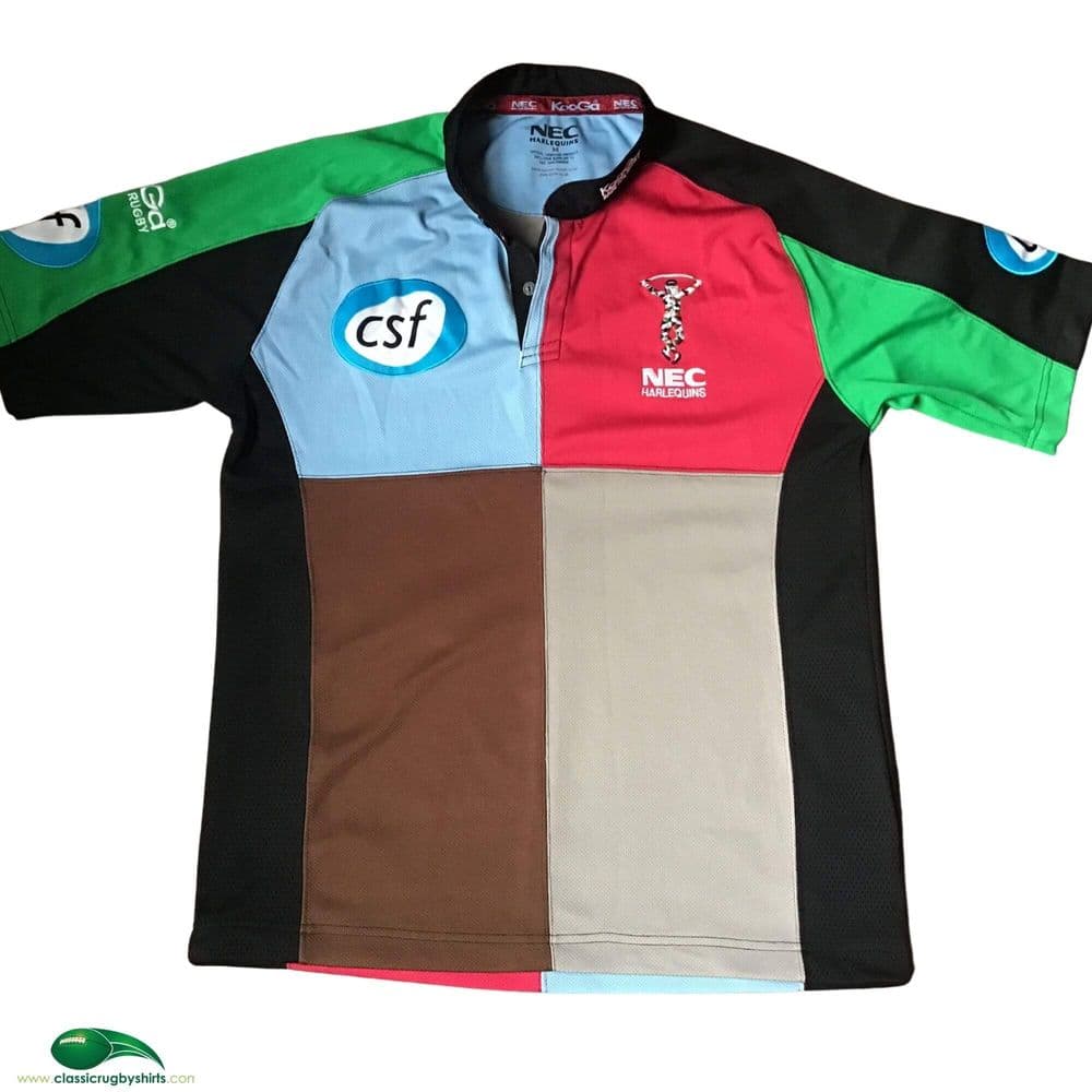 World Rugby Shirts 2003 2004 Harlequins Vintage Old Jerseys