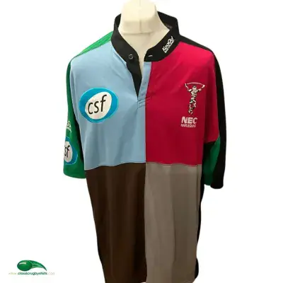 2003 2004 Harlequins Rugby Union Shirt 2XL