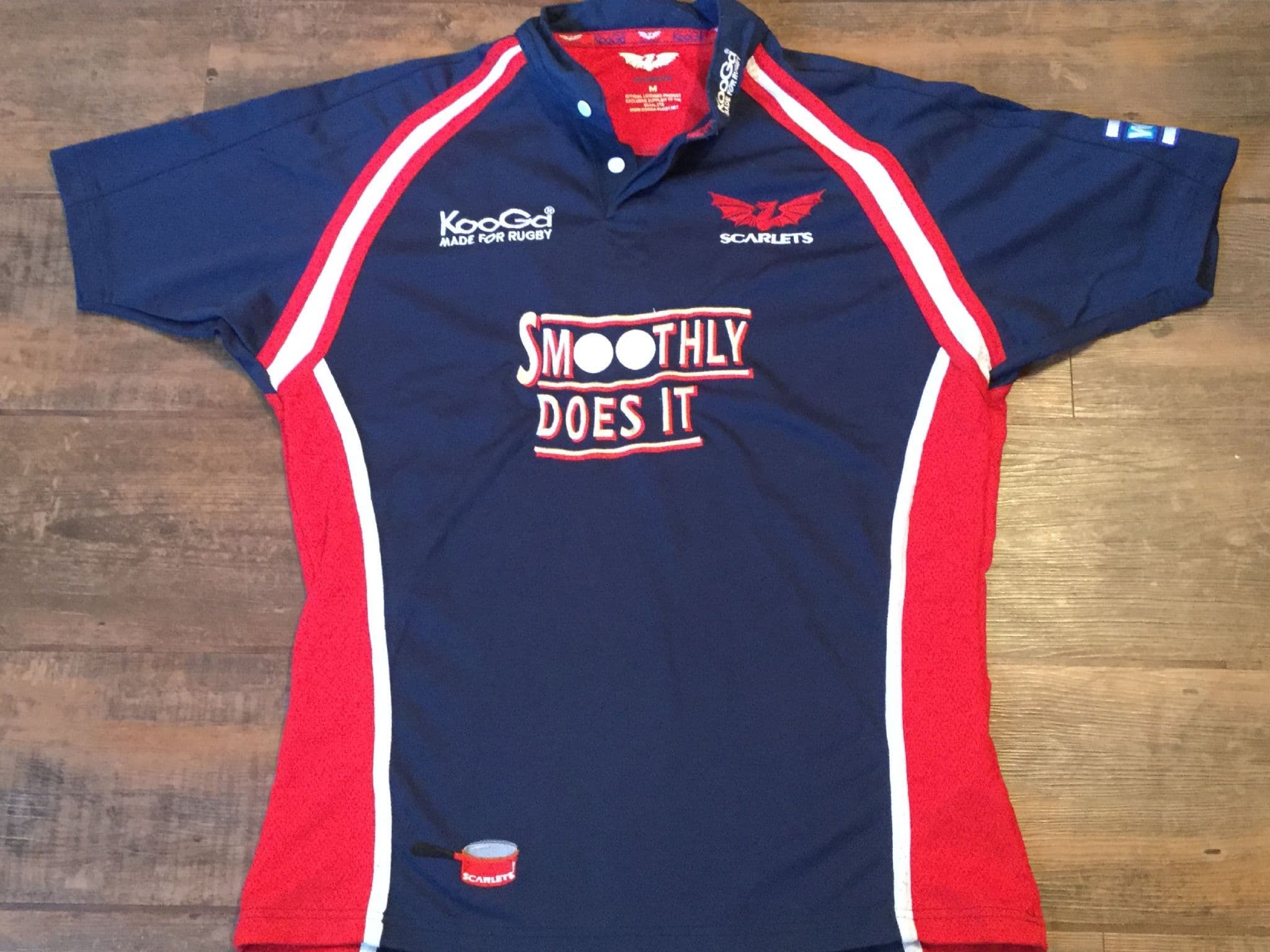 Maillot De Rugby Llanelli Scarlets Saison 2007-08 – Taille XXL Homme