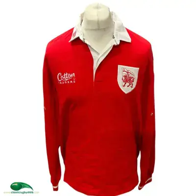 2003 2004 London Welsh L/s Rugby Shirt Large