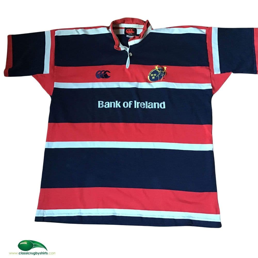 World Rugby Shirts 2003 Munster Vintage Classic Old Jerseys