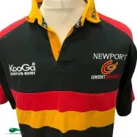 2003/04 Newport Gwent Dragons Rugby Shirt | Old Official Kooga Jersey