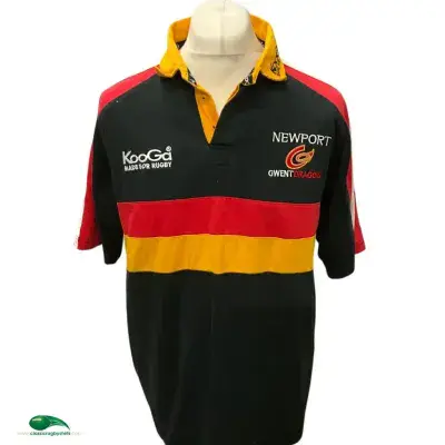 2003 2004 Newport Gwent Dragons Rugby Shirt Large