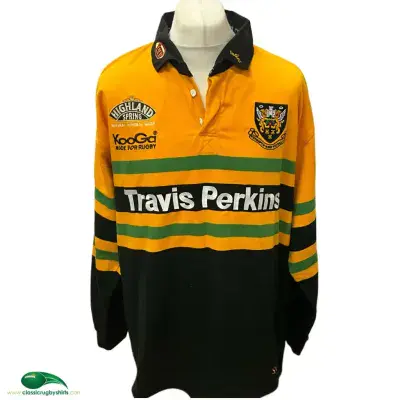 2003 2004 Northampton Away Rugby Union Shirt 2XL