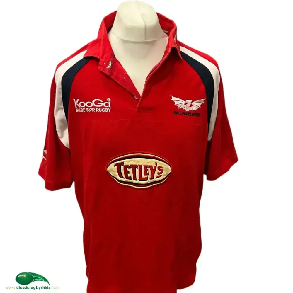 2003/04 Llanelli Scarlets Classic Rugby Shirts | Vintage Old Retro Jersey