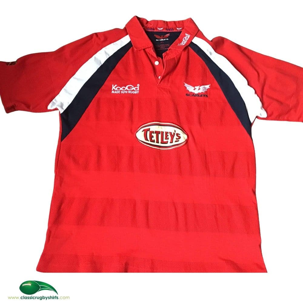 World Rugby Shirts 2003 Llanelli Scarlets Vintage Old Retro Jerseys