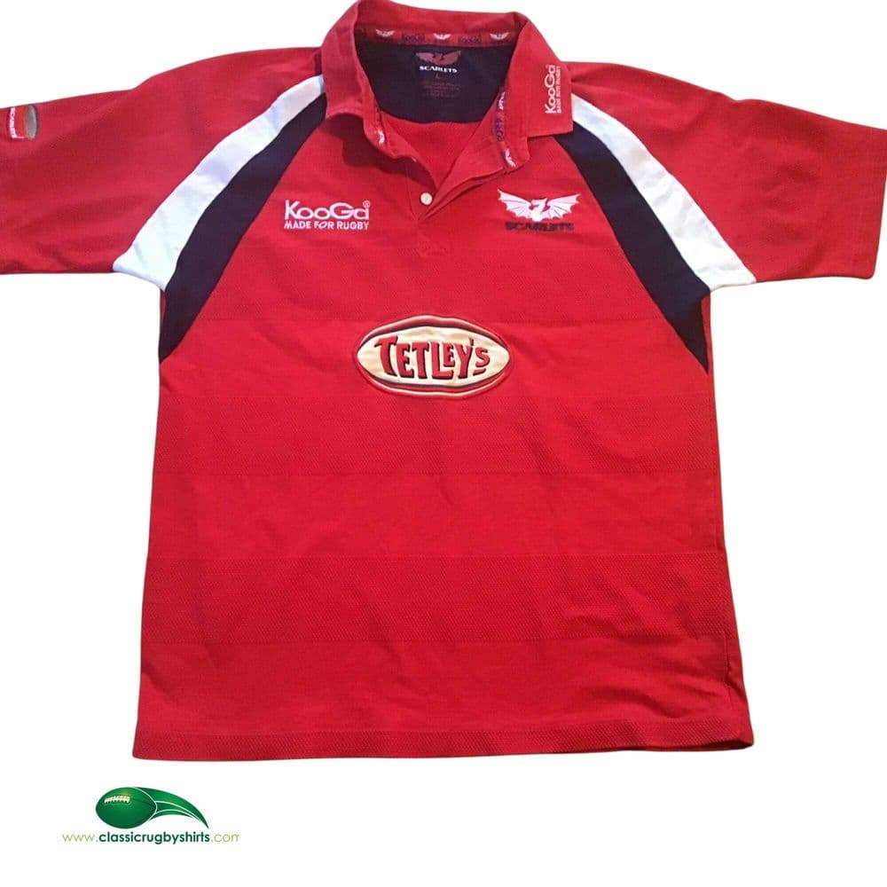World Rugby Shirts 2003 Scarlets Vintage Old Jerseys