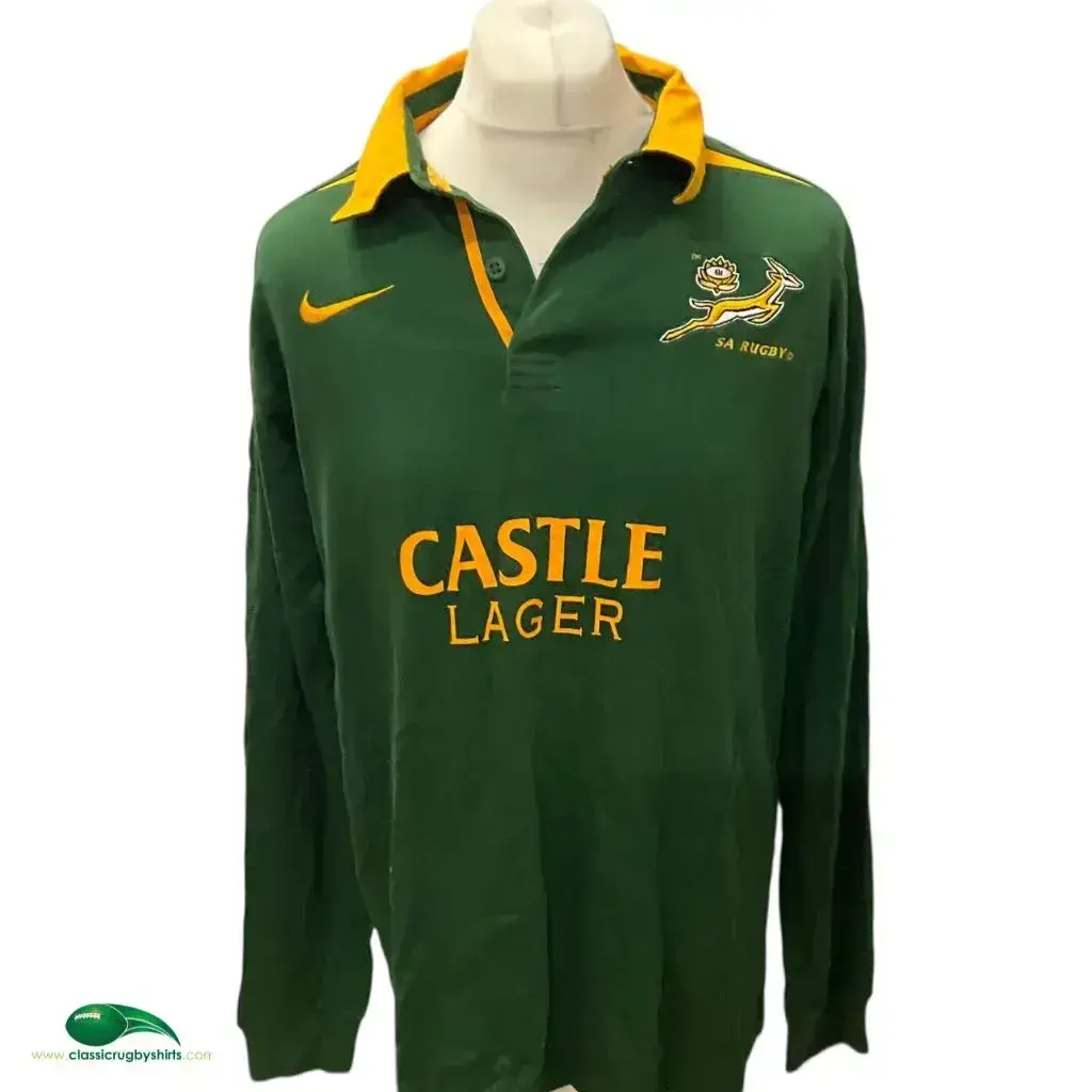 2003/04 Springboks Rugby Shirt | Old Official Nike Jersey
