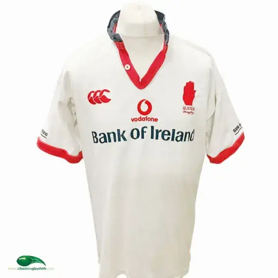 Ulster Rugby Emblem 2002/04 Ulster Classic Rugby Shirt | Old Official Canterbury Vintage Jersey