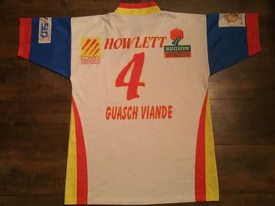 2003 2004 Union Treiziste Catalane No 4 Rugby Union Shirt XL