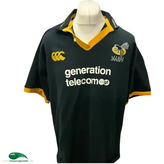 Wasps Rugby Shirt 2003-04 - Canterbury - Adults XL