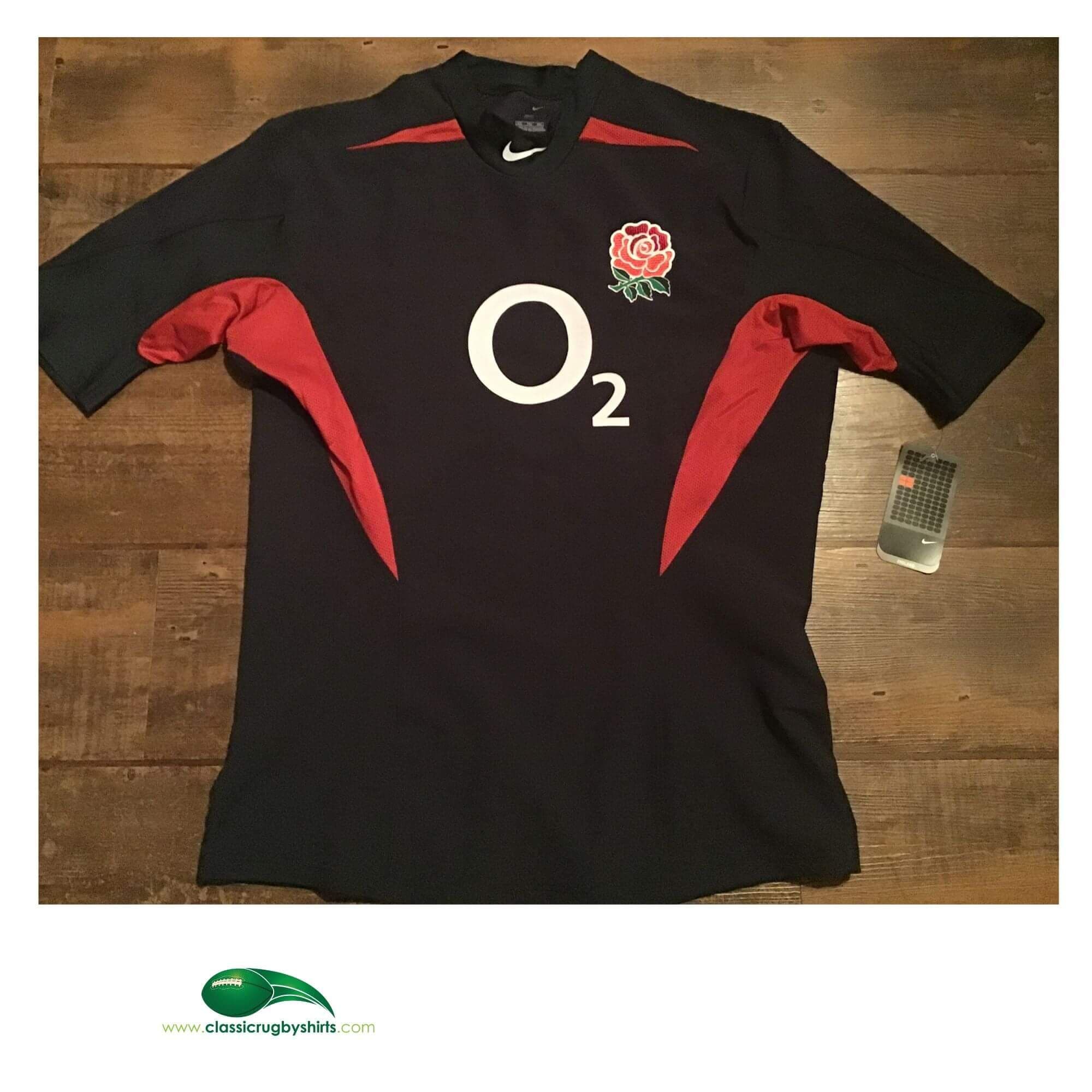 Classic Rugby Shirts | 2003 2004 England Vintage Old Player Jerseys