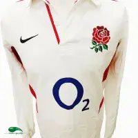 2003/05 England Rugby Shirt | Old Official Nike Jersey