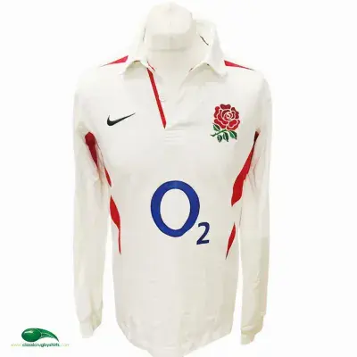 2003 2005 England Home  Rugby Union Shirt Medium
