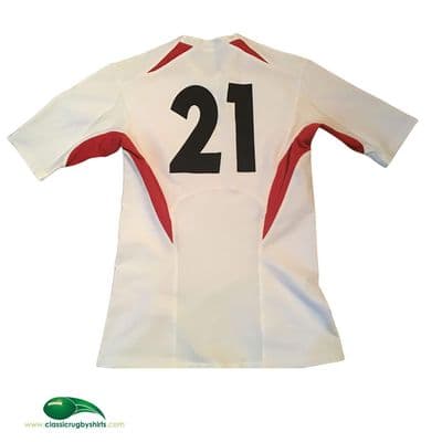 2003 2005 England No 21 Player Issue Test Rugby Union Shirt Large