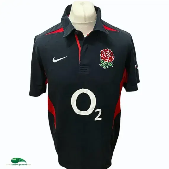 2003/05 England Rugby Shirt | old Official Nike Jersey