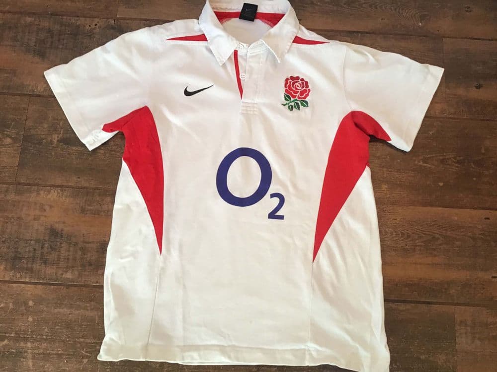 Old Rugby Shirts 2003 England Vintage Retro Jerseys