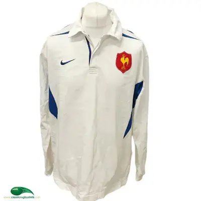 2003 2005 France Rugby Union Away Shirt 2XL