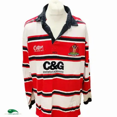 2003 2005 Gloucester Home Rugby Shirt 2XL