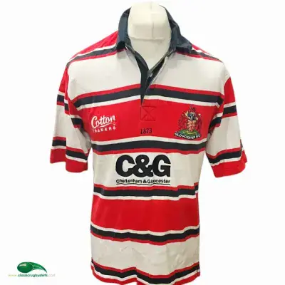 2003 2005 Gloucester Home Rugby Shirt Adults Medium