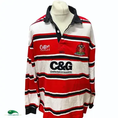 2003 2005 Gloucester Rugby Shirt 2XL