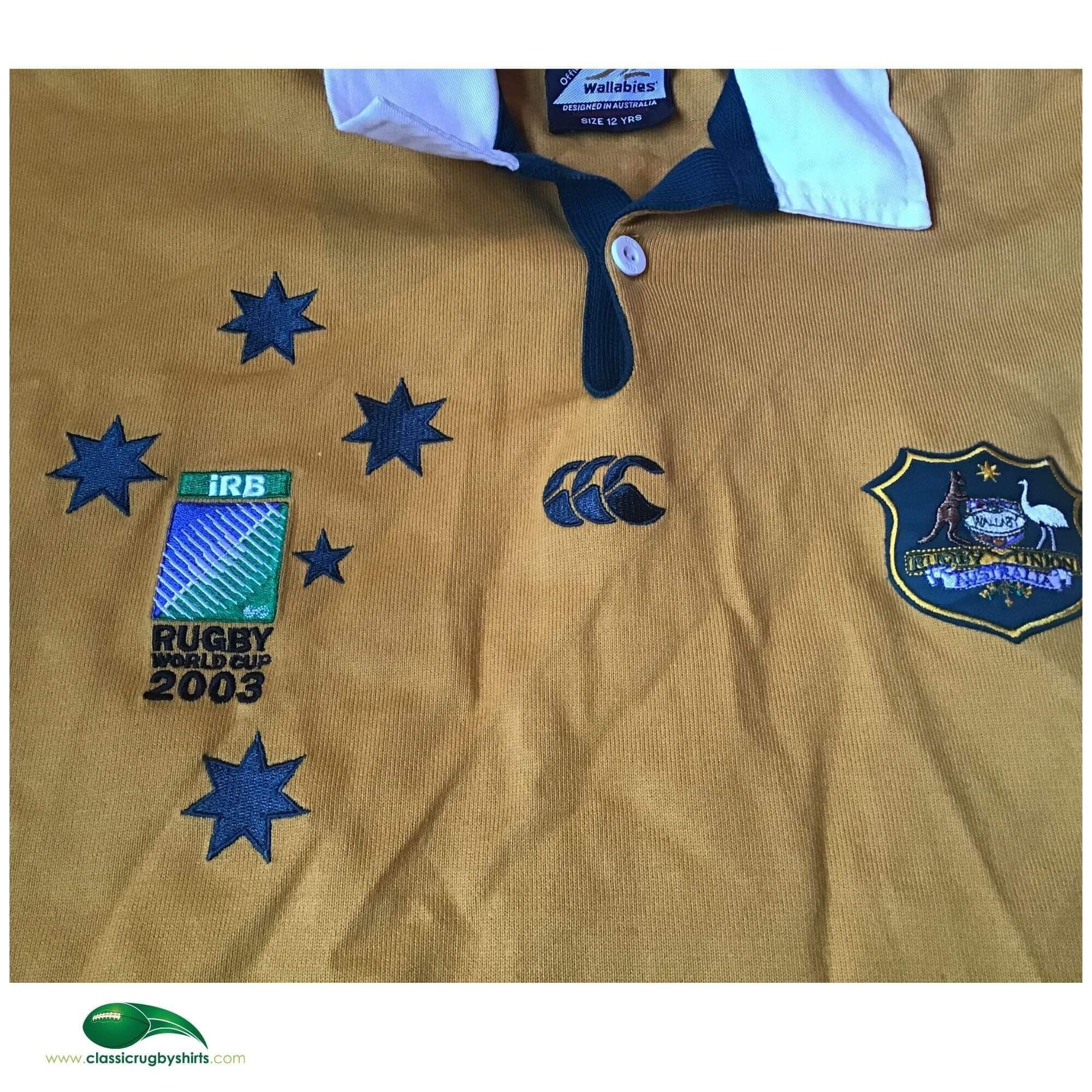 Classic Rugby Shirts | 2003 Australia Old Vintage Jerseys Wallabies
