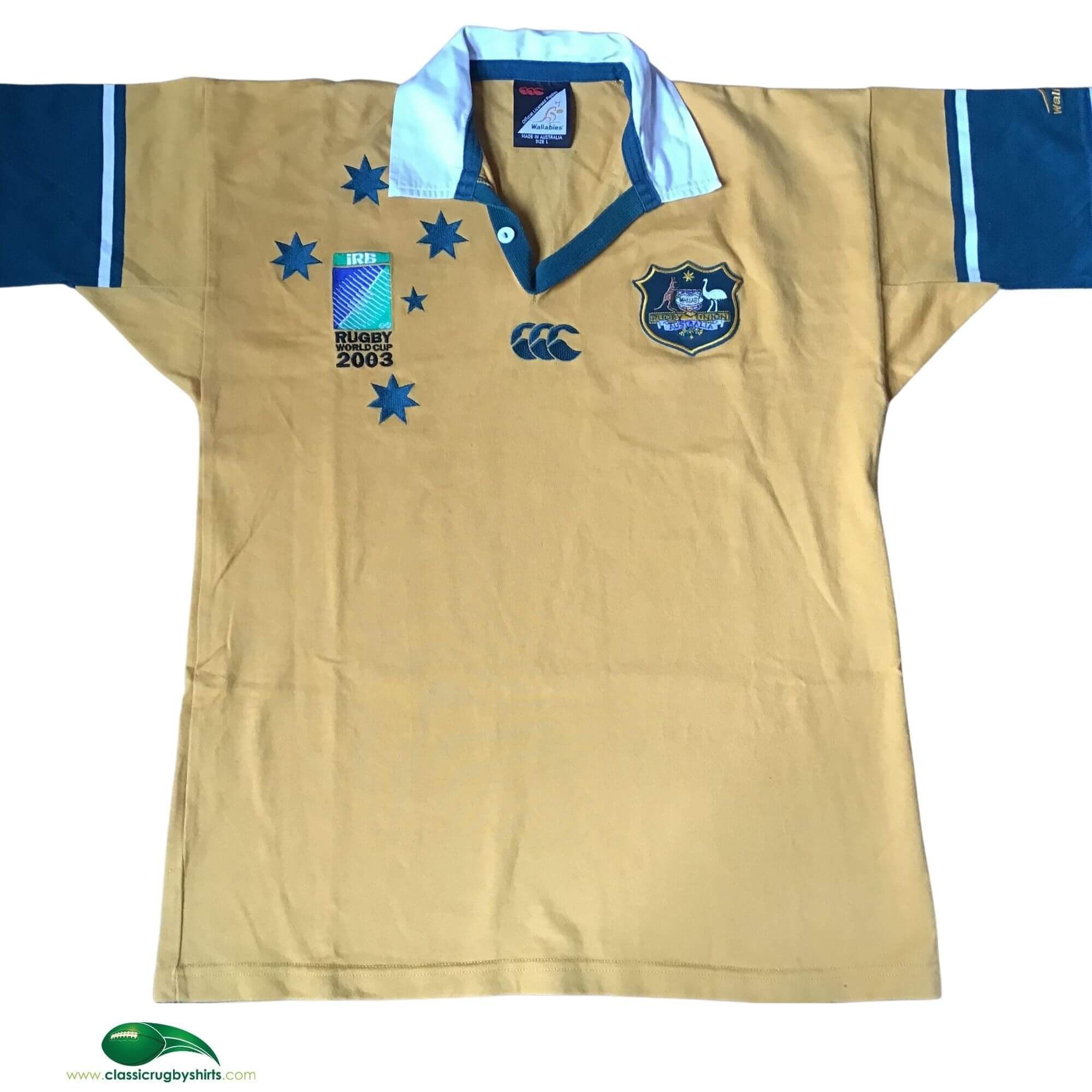Maillot De Rugby De L'Australie Saison 2003 Taille XXL