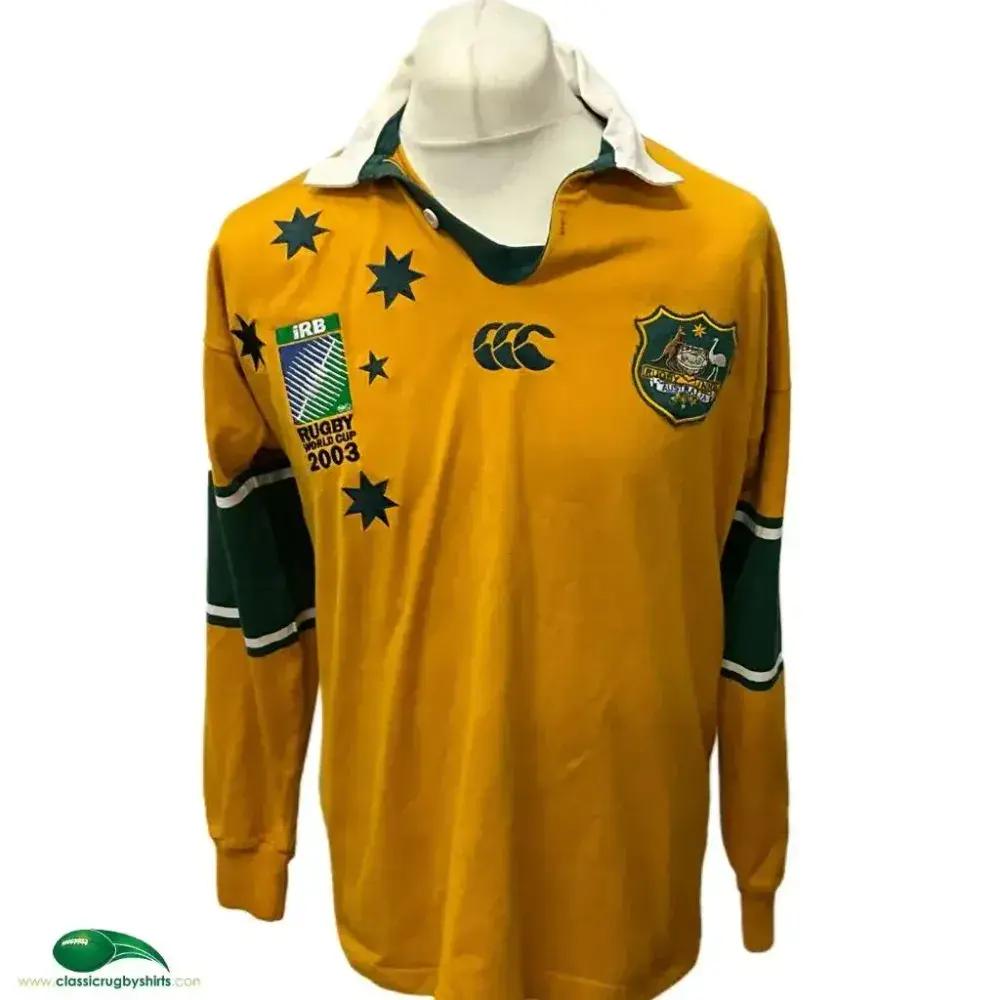 Classic Rugby Shirts | 2003 Australia RWC Old Vintage Jerseys