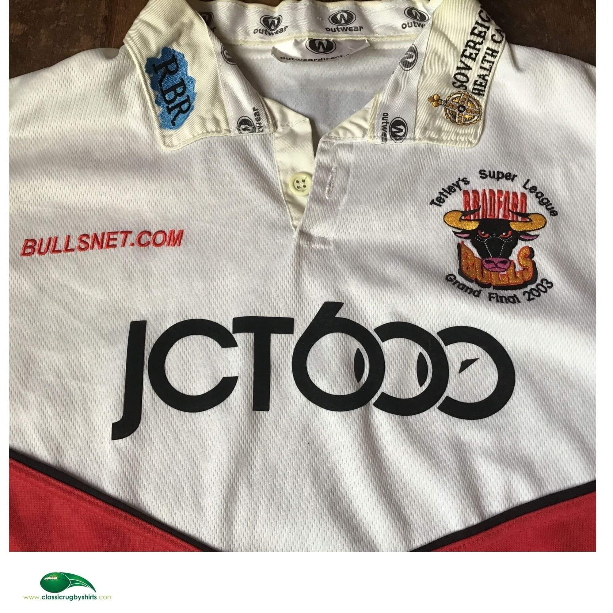 Classic Rugby Shirts | 2003 Bradford Bulls Old Vintage League Jerseys