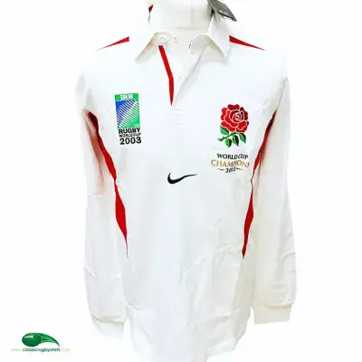 2003 England BNWT World Cup Champions Rugby Shirt Medium