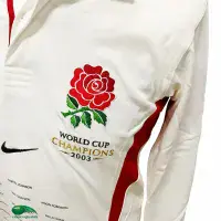 2003 England RWC Rugby Shirt | Official Nike Jersey
