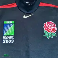 2003 England World Cup Away Shirt | Old Official Nike jersey