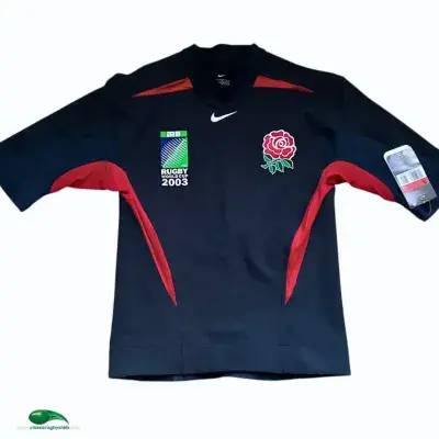 2003 England BNWT World Cup Player Issue Away Rugby Shirt Large Childs