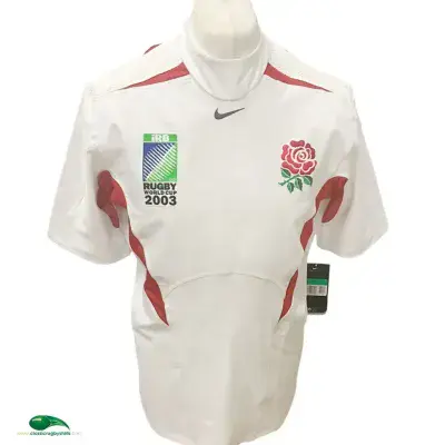 2003 England BNWT World Cup Player Issue Rugby Shirt XL