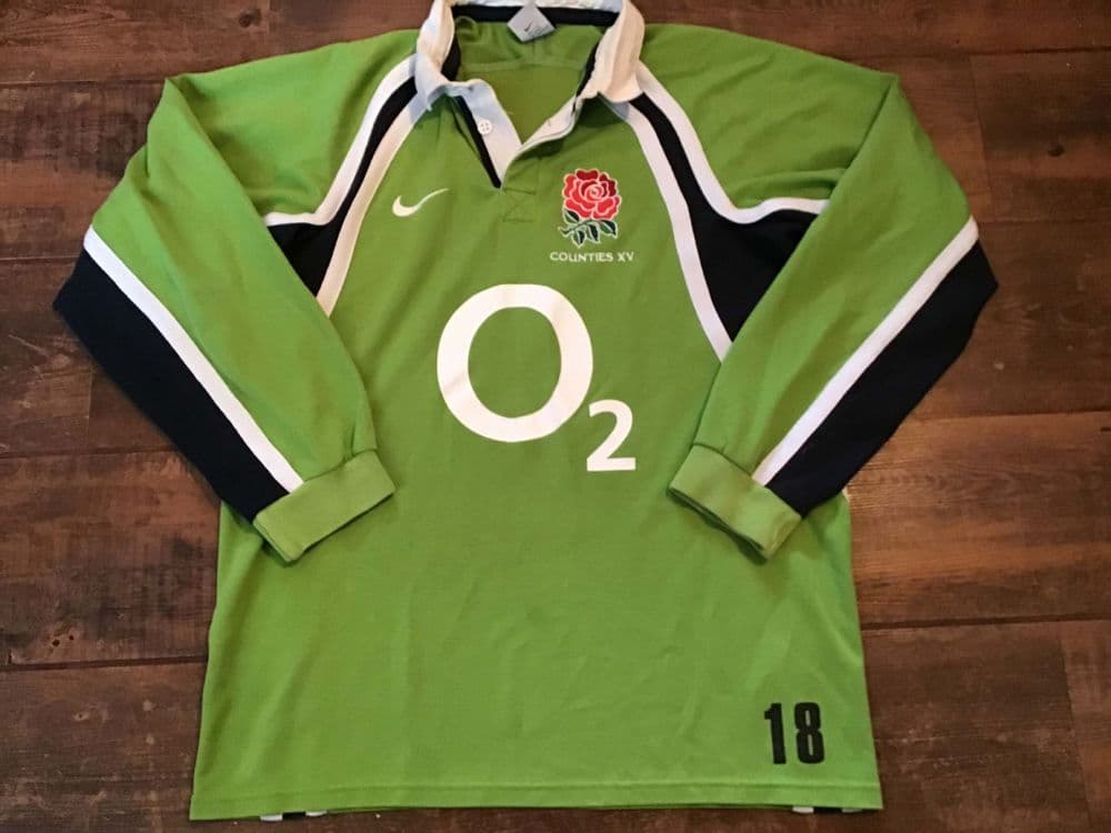Classic Rugby Shirts | 2003 England Counties XV Vintage Old Jerseys