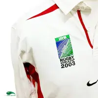 2003 England RWC Rugby Shirt | Old Official Nike Jersey