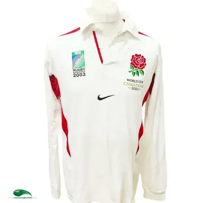 2001/02 England Rugby Away Shirt | Old Official Nike Jersey