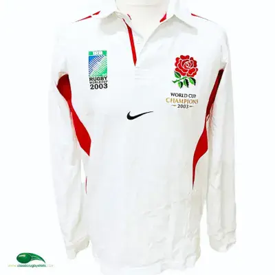 2003 England World Cup Champions Rugby Shirt Large