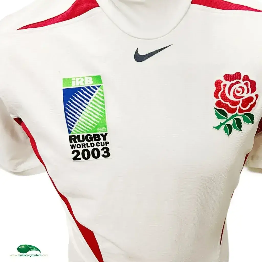 2003 England RWC Classic Rugby Shirts | Vintage Old World Cup Jerseys