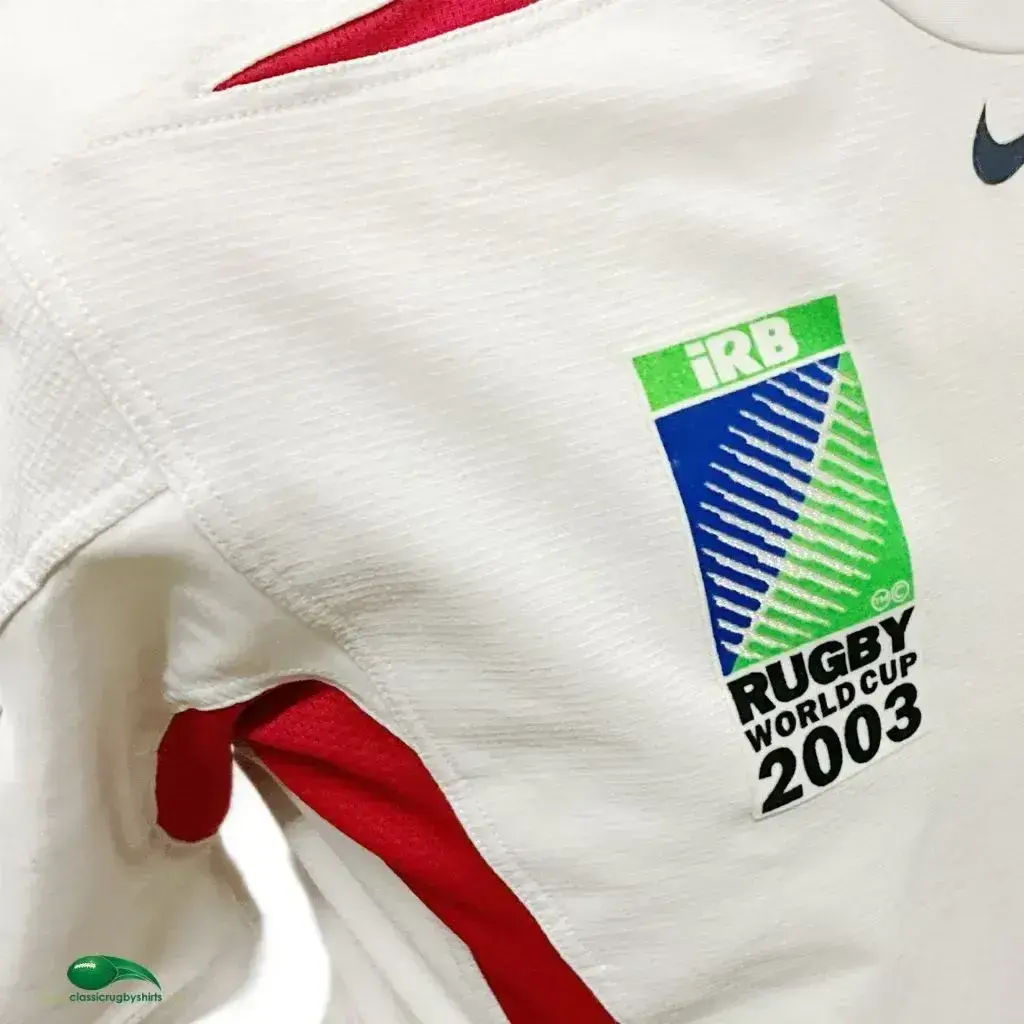 2003 England RWC Classic Rugby Shirts | Vintage Old World Cup Jerseys