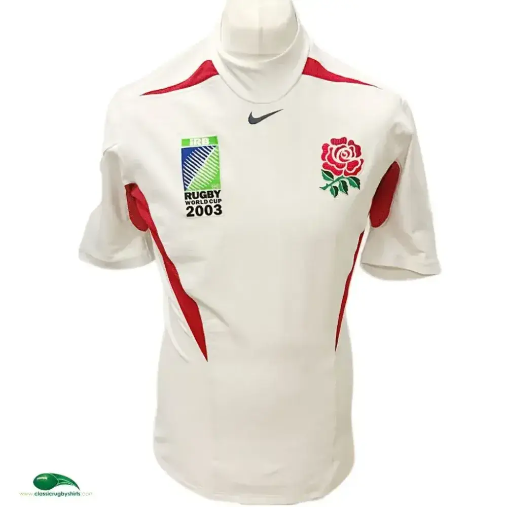 2003 England RWC Classic Rugby Shirts | Vintage Old World Cup Jerseys