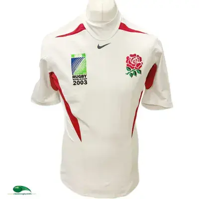 2003 England World Cup  Player Issue Rugby Shirt Large