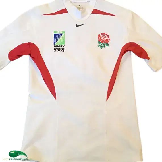 Classic Rugby Shirts | 2003 England Vintage Old RWC Jerseys