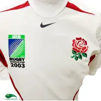 2003 England World Cup Player Issue Rugby Shirt - Nike - Adults XL
