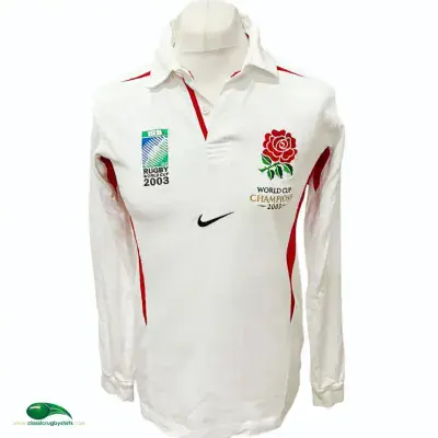 2003 England World Cup RWC Champions Rugby Shirt Small