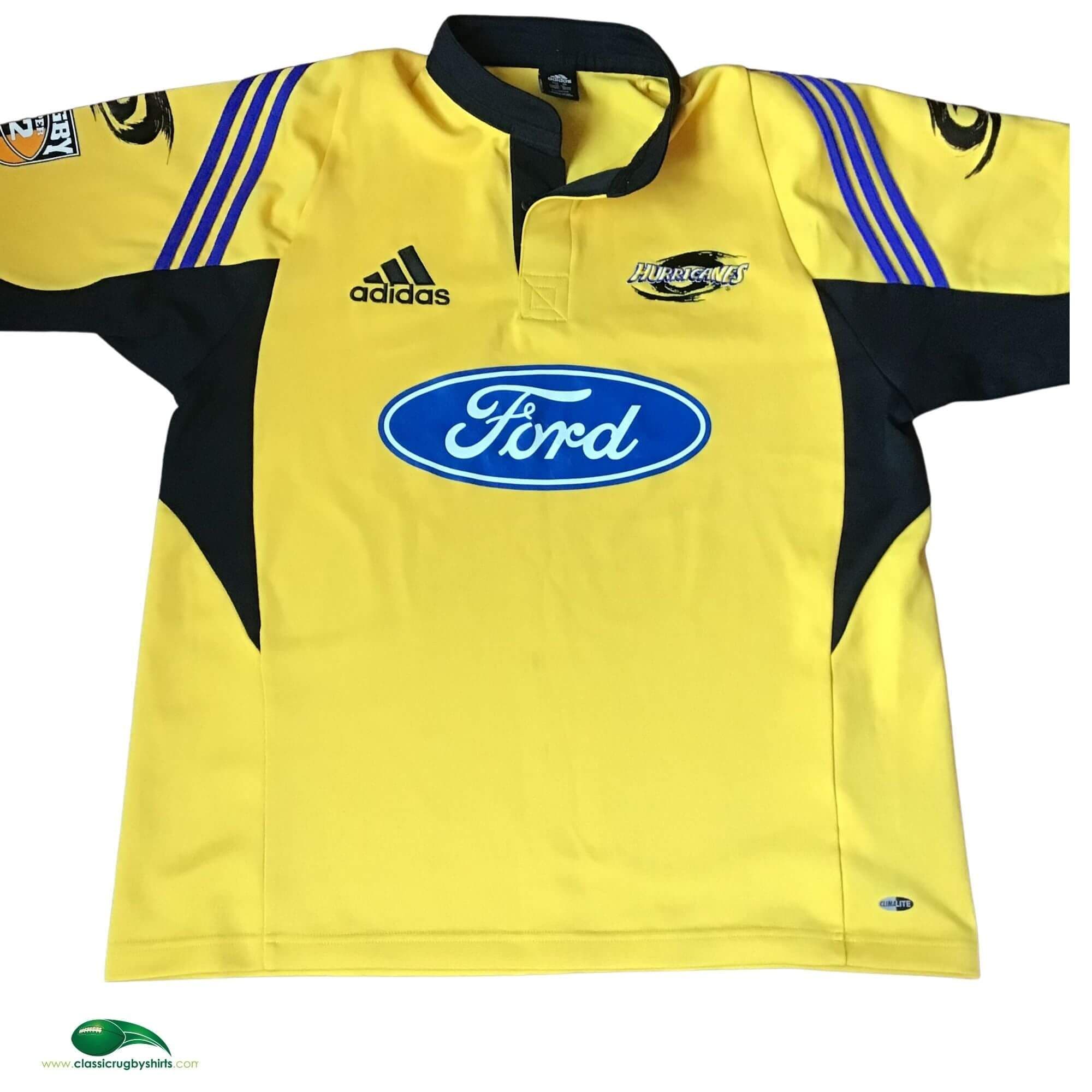 Super Rugby Shirts 2003 Hurricanes Vintage Old Jerseys
