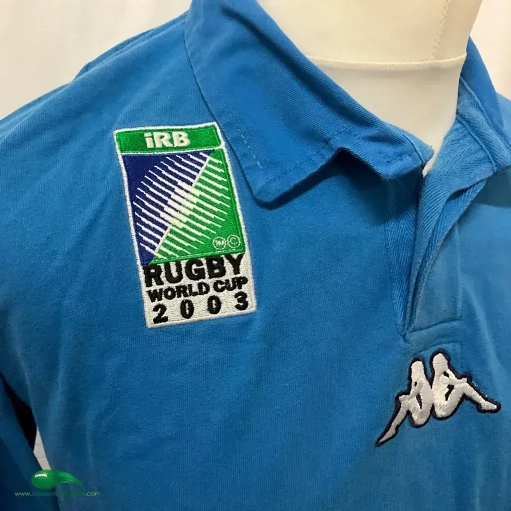 World Cup Rugby Shirts | 2003 Italy RWC Vintage Old Jerseys