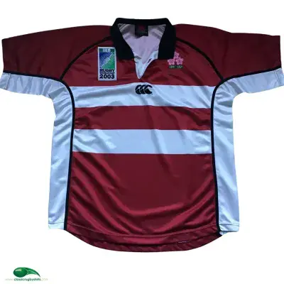 Classic Rugby Shirts | 2007 Japan RWC Vintage Old Jerseys Classic Rugby Shirts | 2007 Japan RWC Vintage Old Jerseys