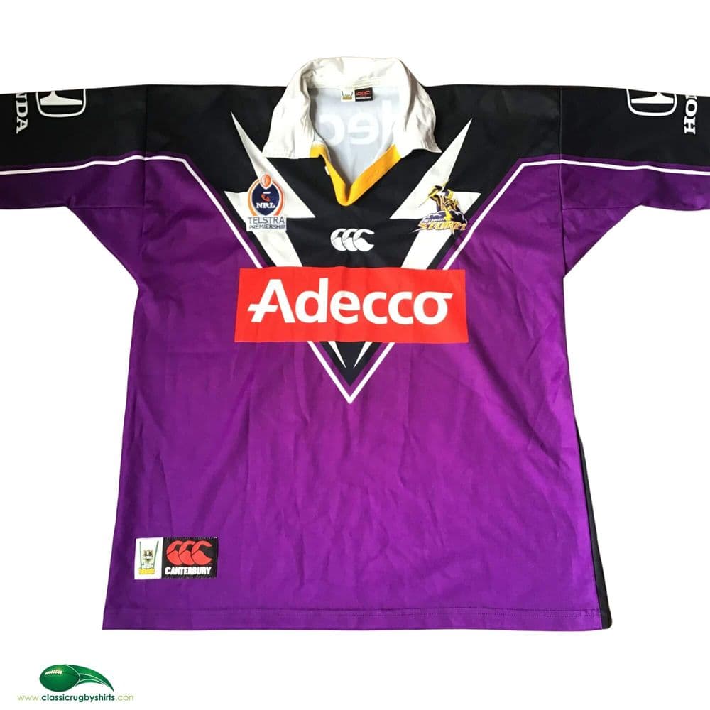 NRL Rugby Shirts 2003 Melbourne Storm Vintage Old RL Jerseys